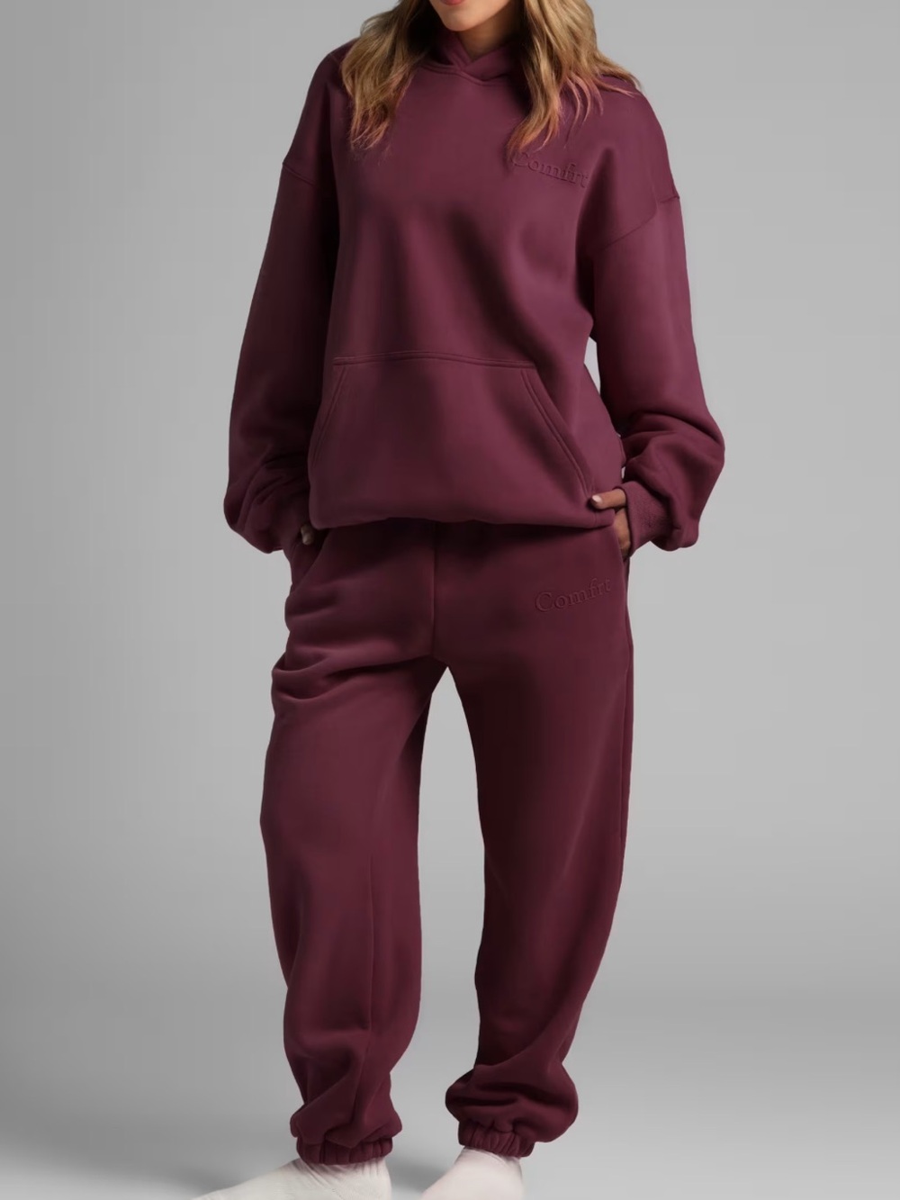 Burgundy Comfrt set
